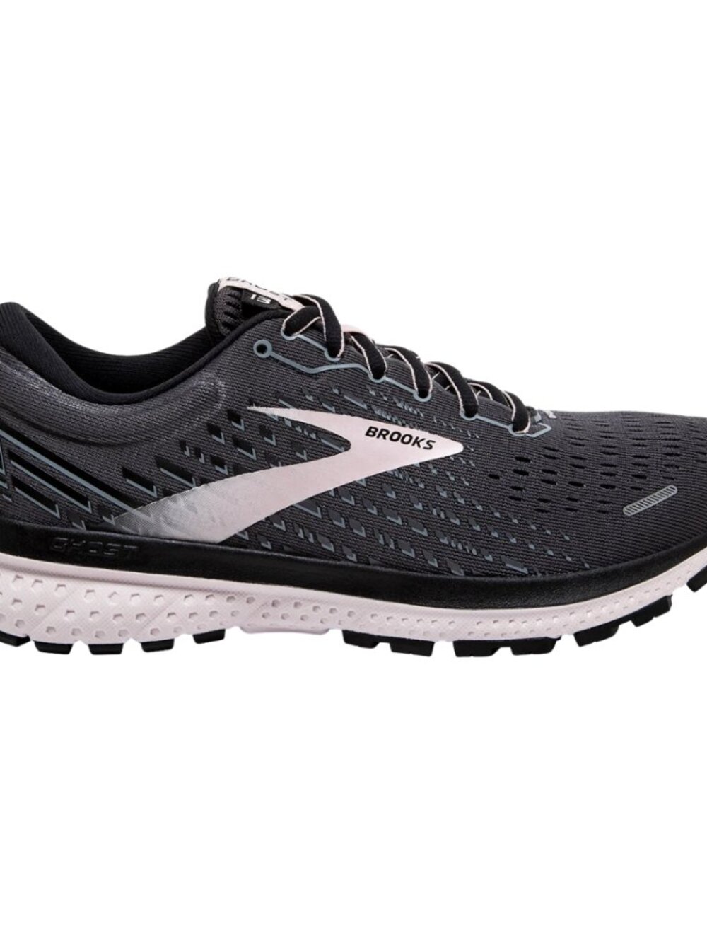 Brooks Ghost 13 Running Shoes Womens 11.5 Narrow Black Pearl Sneaker Active NWOT